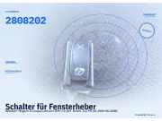 Schalter für Fensterheber RENAULT Megane II Coupe/Cabriolet (M) 2808202