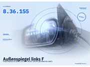 Außenspiegel links FORD Mondeo III (B5Y) 8.36.155