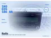 Radio VW Golf V (1K) 1K0035186AA