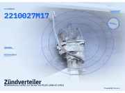 Zündverteiler NISSAN Micra I (K10) 2210027M17