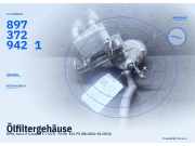Ölfiltergehäuse OPEL Astra H Caravan 8973729421