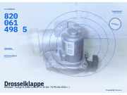 Drosselklappe RENAULT Twingo II (CN0) 8200614985