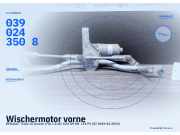 Wischermotor vorne RENAULT Trafic III Kasten (FG) 288004907R 0390243508