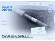Stoßdämpfer hinten HYUNDAI i30 I Kombi (FD) 55310-2R700