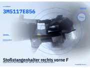 Stoßstangenhalter rechts vorne FORD Focus C-Max (DM2) 3M5117E856