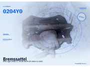 Bremssattel OPEL Agila (H00) 0204Y0