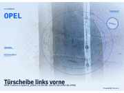 Türscheibe links vorne OPEL Frontera A Sport (5_SUD2) OPEL