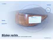 Blinker rechts MITSUBISHI Colt III (C 50)