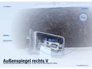 Außenspiegel rechts VOLVO 340/360 Stufenheck (344)