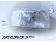 Hauptscheinwerfer rechts VW Polo III (6N1)
