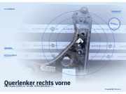 Querlenker rechts vorne FIAT Punto (199)