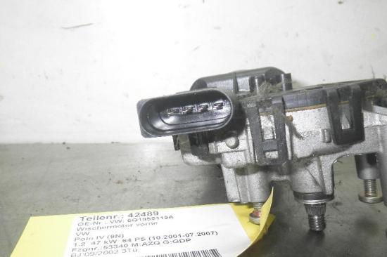 Wischermotor vorne VW Polo IV (9N, 9A) 6Q1955119A Bild Wischermotor vorne VW Polo IV (9N, 9A) 6Q1955119A
