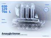 Ansaugkrümmer VW Fox Schrägheck (5Z) 03D129766L
