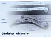Querlenker rechts vorne MAZDA 5 (CR1)