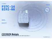 (222029 Relais FORD Fiesta VI F57C14B192AA) F57C-14B192-AA