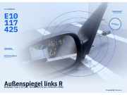Außenspiegel links RENAULT Clio I (57) E10117425