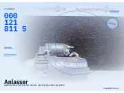 Anlasser AUDI A6 (4A, C4) 0001218115