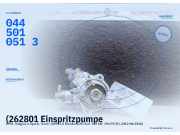 (262801 Einspritzpumpe OPEL Insignia A Sports Tourer (G09) 0445010513) 0445010513