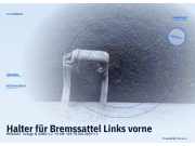 Halter für Bremssattel Links vorne RENAULT Twingo II (CN0)