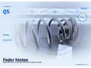 Feder hinten OPEL Meriva A QS