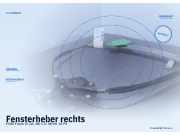 Fensterheber rechts FORD Fiesta IV (JA, JB)