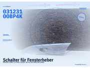 Schalter für Fensterheber MAZDA 3 (BK) 03123100BP4K