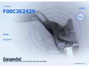 Gaspedal PEUGEOT 307 F00C3E2429 BOSCH F00C3E2429
