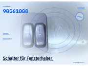 Schalter für Fensterheber OPEL Astra G Caravan (T98) 90561088