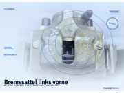 Bremssattel links vorne BMW 5er (E28)