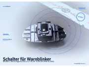 Schalter für Warnblinker PEUGEOT 206 Schrägheck (2A/C)