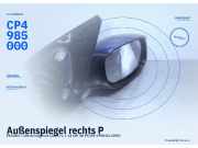 Außenspiegel rechts PEUGEOT 206 Schrägheck (2A/C) CP4985000