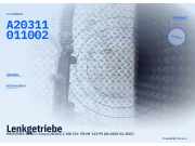 Lenkgetriebe MERCEDES-BENZ C-Klasse (W203) A20311011002