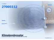 Klimakondensator MAZDA 626 III (GD) 27005112