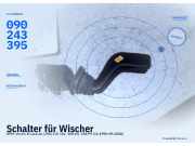 Schalter für Wischer OPEL Vectra B Caravan (J96) 092115275502036 090243395