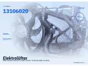 Elektrolüfter OPEL Combo C Kasten 13106020