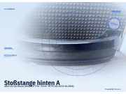 Stoßstange hinten AUDI A1 Sportback (8XA)
