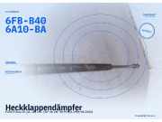 Heckklappendämpfer FORD Fiesta IV (JA, JB) 6FB-B406A10-BA