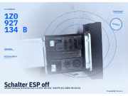 Schalter ESP off SKODA Octavia II Combi (1Z) 1Z0927134B