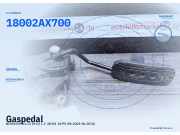 Gaspedal NISSAN Micra III (K12) 18002AX700