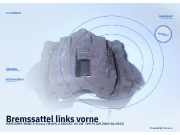 Bremssattel links vorne MERCEDES-BENZ A-Klasse (W169)