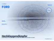 Heckklappendämpfer FORD Mondeo III Kombi (BWY) FORD