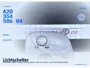 Lichtschalter MERCEDES-BENZ C-Klasse T-Modell (S203) A2035450604