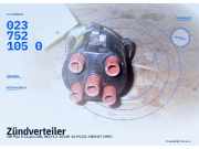 Zündverteiler VW Polo II Classic (80, 86C) 0237521050