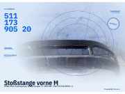 Stoßstange vorne MINI Mini Countryman (F60) 51117390520