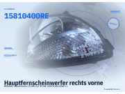 Hauptfernscheinwerfer rechts vorne RENAULT Grand Scenic II (JM) 15810400R 15810400RE