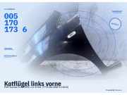 Kotflügel links vorne FIAT Grande Punto (199) 6000630350 0051701736