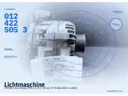 Lichtmaschine TOYOTA Yaris Liftback (P9) 270600J061 0124225053