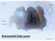 Bremssattel links vorne VW Polo IV (9N, 9A)