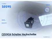 (152416 Schalter Heckscheibe RENAULT 21 (L 48) 10195