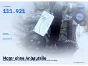 Motor ohne Anbauteile MERCEDES-BENZ C-Klasse (W202) 111.921